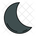 Half Moon Moon Moon Phase Icon
