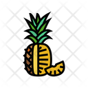Pineapple One Cut Icon