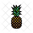 Pineapple One Whole Icon
