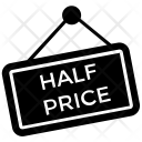 Half Price Icon