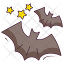 Halloween Bats Creepy Bats Scary Bats Icon