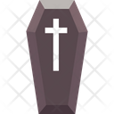 Halloween Coffin Halloween Casket Dreadful Icon
