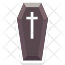 Halloween Coffin Halloween Casket Dreadful Icon