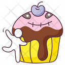 Halloween Cupcake Icon
