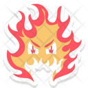 Halloween Fire Icon