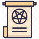 Halloween Magic Scroll Icon