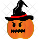 Halloween Pumpkin Scary Dreadful Icon