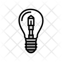 Halogen Light Bulb Icon