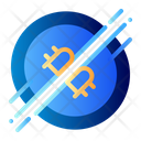Halving Bitcoin Icon