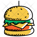 Beefburger Hamburger Cheeseburger Icon