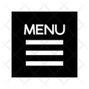 Hamburger Menu  Icon