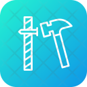 Hammer Nail Tools Icon
