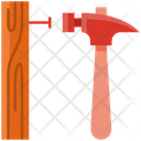 Hammer And Nail Icon