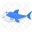 Hammerhead Shark Ocean Underwater Icon