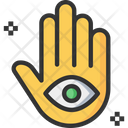 Hamsam Hamsa Hand Icon