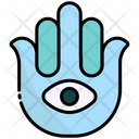 Hamsa Hand Religion Icon