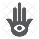 Hamsa Hand Eye Icon