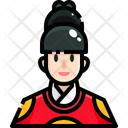 Hanbok Traditional Happy Icon