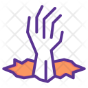 Hand Creepy Dead Icon