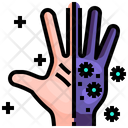 Hand Bacteria Icon