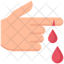 Hand Blood Icon