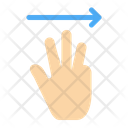 Hand Cursor Right Icon