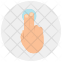 Two Finger Tap Icon