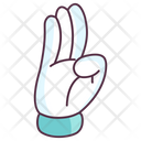 Hand Indicator Hand Gesture Hand Signal Icon