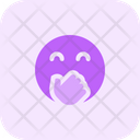 Hand Over Mouth Icon