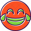 Emoji Face Joy Icon