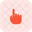 Hand Pointer Finger Gesture Finger Tap Icon