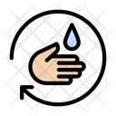 Handwash Repeat Cleaning Icon