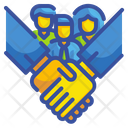 Hand Shake Agreement Partnership Icon