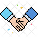 Hand Shake Business Deal Agreement Icon