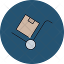Delivery Hand Truck Logistics Icon