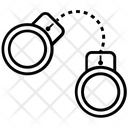 Handcuffs Manacles Crime Icon
