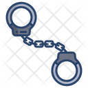 Handcuffs Bail Penalty Icon