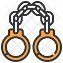 Handcuffs Prision Policeman Icon