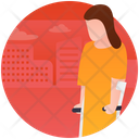 Handicap Walker Icon