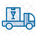 Delivery Van Cargo Shipping Icon
