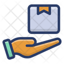 Handling Packing Logistic Parcel Package Delivery Icon