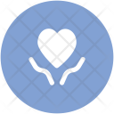 Hands Heart Charity Icon