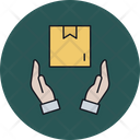 Box Delivery Hands Icon