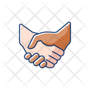 Handshake Palms Arms Icon