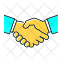 Business Partnership Business Deal Business Contract Icon