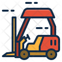 Handtruck Lift Container Icon