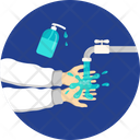 Sanitizer Handwash Washing Icon