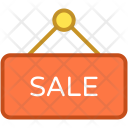 Hanging Sign Sale Icon