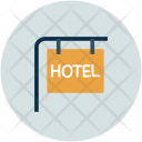 Hanging Board Hotel Icon
