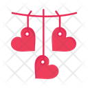 Hanging Heart Icon